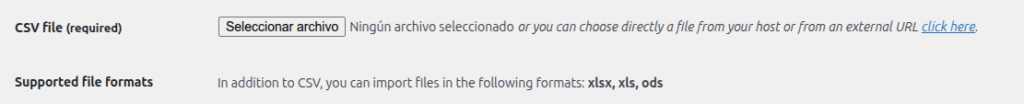 Addon installed new formats available